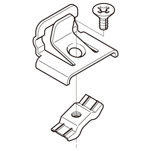 セパレーター支持金具溶融亜鉛Z−SNQRDF2K