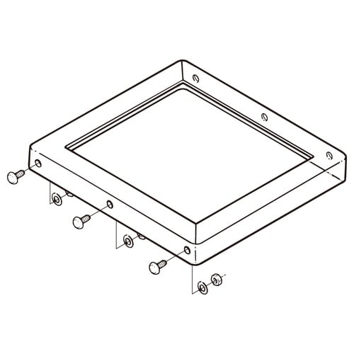 アルミダクト用支持架台Z−SPT8045
