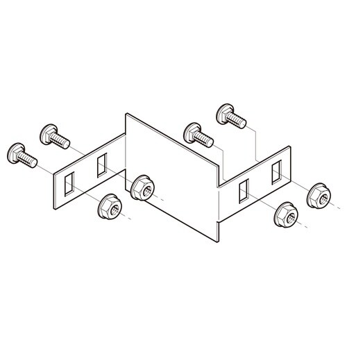 口径違い金具溶融亜鉛Z−SRR15