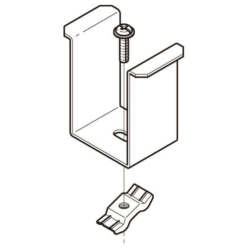並列部振れ止め金具溶融亜鉛Z−SRS1W
