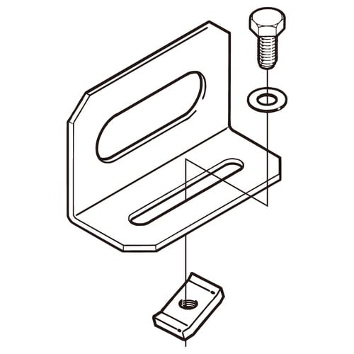 接続部振れ止め金具溶融亜鉛Z−TRFS2