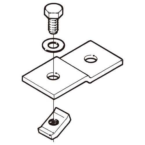振止補助金具溶融亜鉛Z−TRFS3