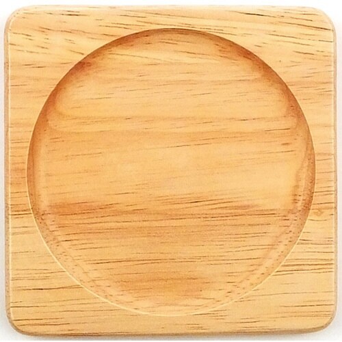 ラバーウッドコースター角 10個入