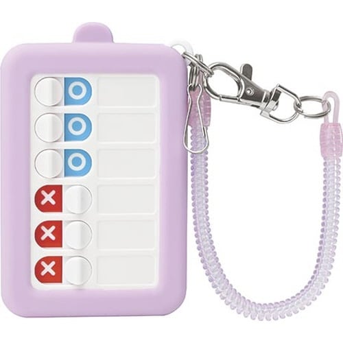 うっかりチェッカーパスケース付 バイオレット