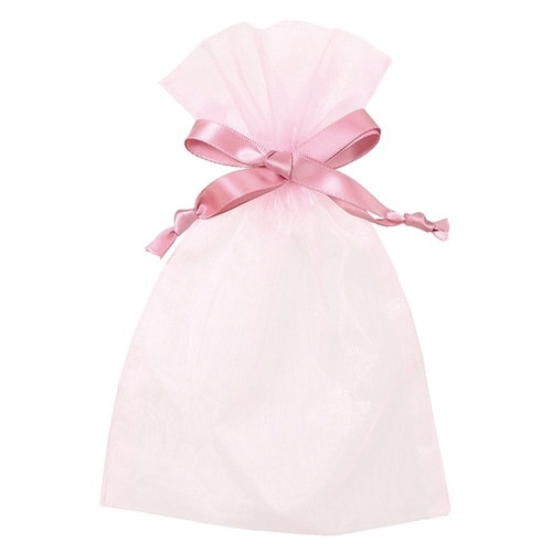 オーガンジーバッグ ピンク M 10枚