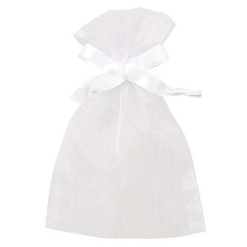 オーガンジーバッグ ホワイト S 10枚