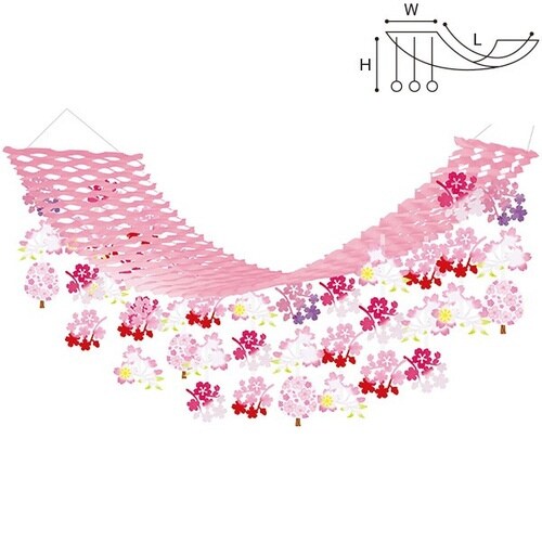 満開桜プリーツハンガー