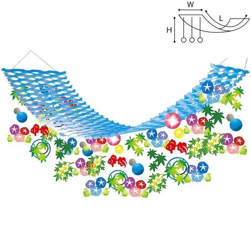 夏色朝顔プリーツハンガー