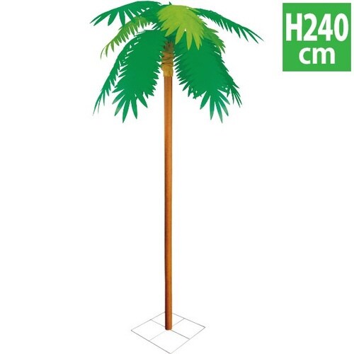ヤシ立木セット (高さ:240cm)