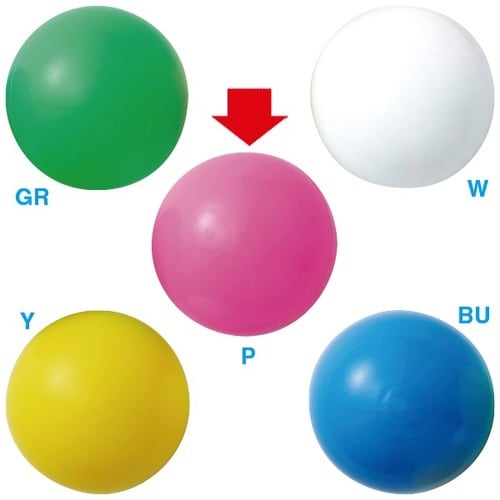 巨大ガラポン用カラーボール1個(ピンク) 5個入