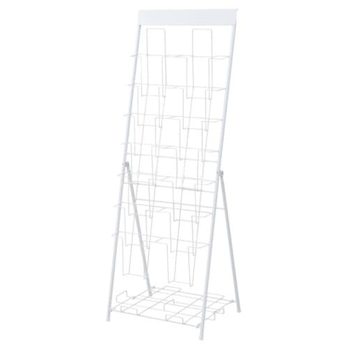 折りたたみ式パンフレットスタンド7段2列分割MWH