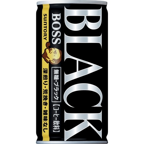 ボス 無糖ブラック 185g 30缶