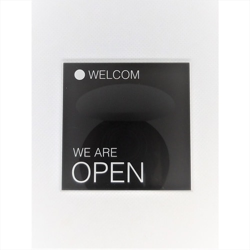 サインプレート オープン レッド