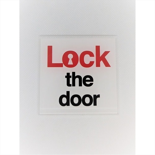 サインプレート 元気に挨拶