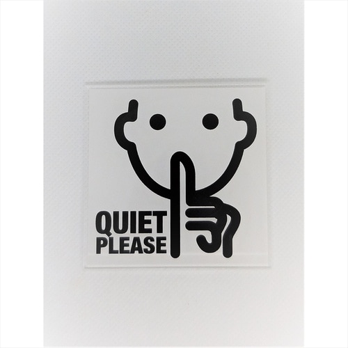 サインプレート ガラス注意