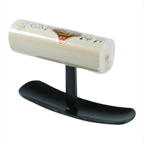 本焼ホームタイ鏝 ツバ付26x30mm