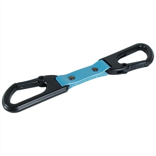 ALホルダー 青 カラビナxクリップ