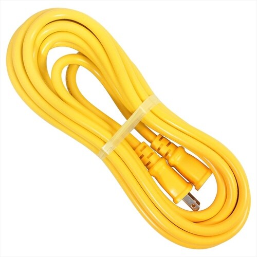 電工延長コード 黄 15A 10m