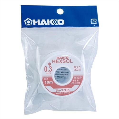 糸ハンダ鉛入共晶0.6mm