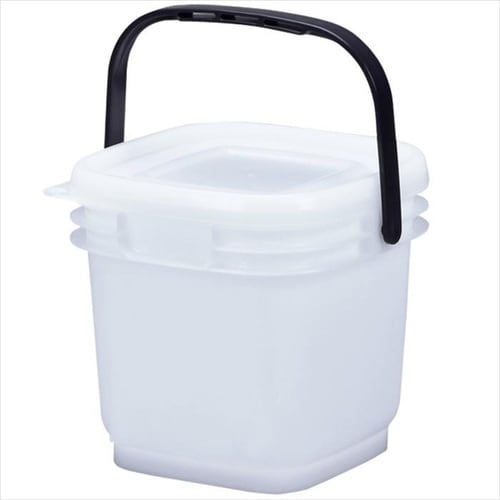 伸和 コマセバケツ 丸 3L ナチュラル