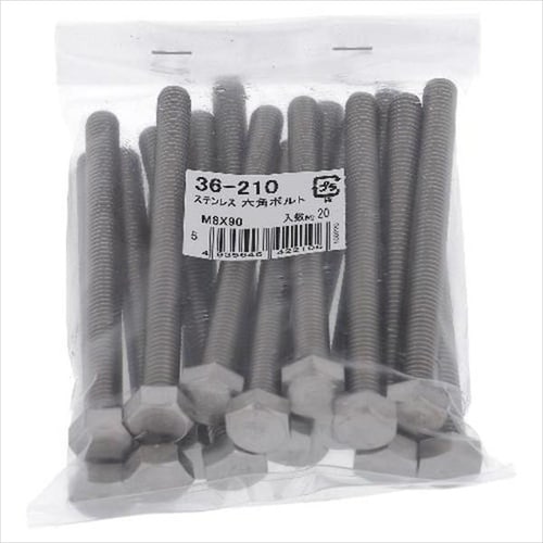ステン 六角ボルト M10X25 20P