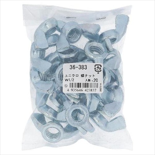 ユニクロ 蝶ナット 3/16 50P