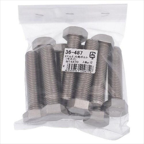 ユニクロ 六角ボルト M6X10 50P