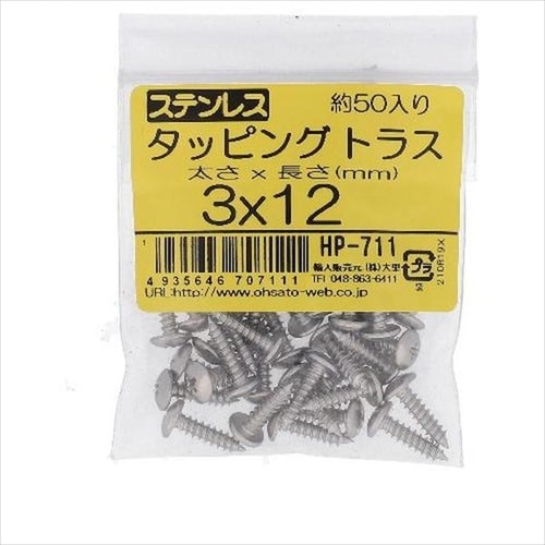 ステン タッピング トラス 3X16 50P