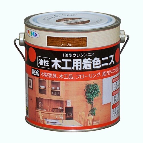 木工用着色ニス 0.7L ライトオーク