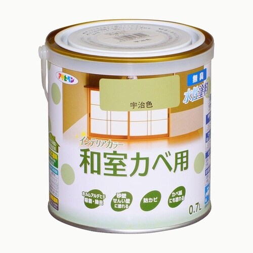 インテリア和室カベ0.7L黄じゅらく