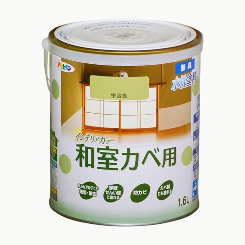 インテリア和室カベ1.6L黄じゅらく