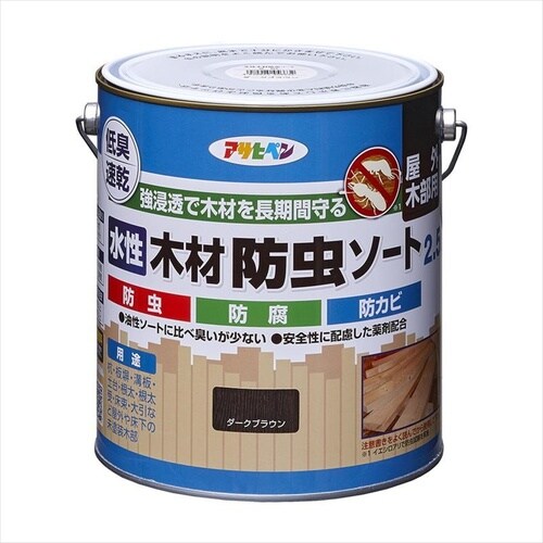 木部変色防止コート 0.7L ツヤ消クリヤ