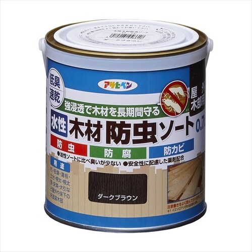 木材防虫ソート 14L クリヤ