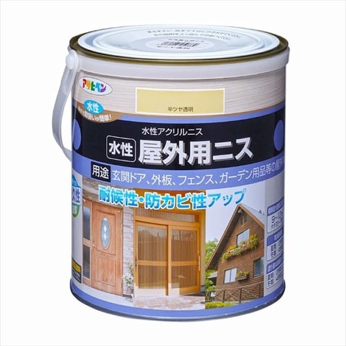 屋外用ニス 300ml ツヤあり透明