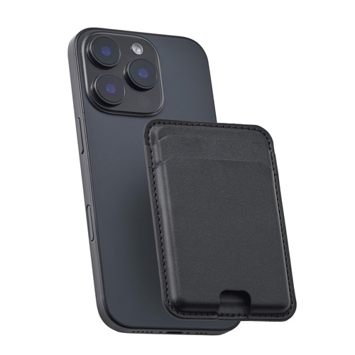 MagSafeカードケース 薄型 ブラック