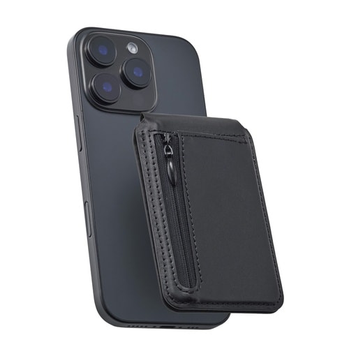 MagSafeカードウォレット スタンド ブラック