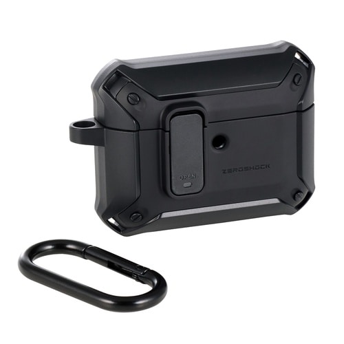 AirPodsPro3 ケース ゼロショック艶消黒