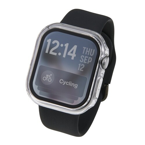 アップルウォッチ 42mm フルカバー クリア