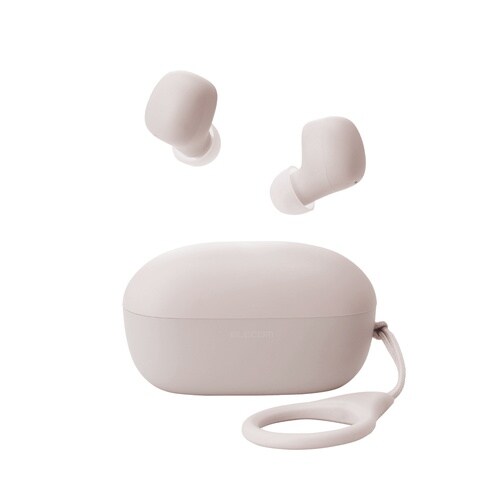 ワイヤレスイヤホン BT超小型 充電ケース 花柄