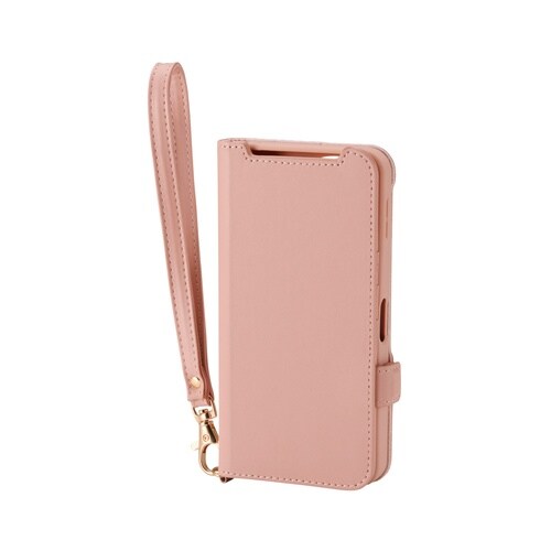 AQUOSsense10ケース 手帳型ハンド付 桃