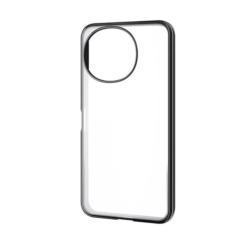 AQUOSsense10ケース ソフトメタル 黒