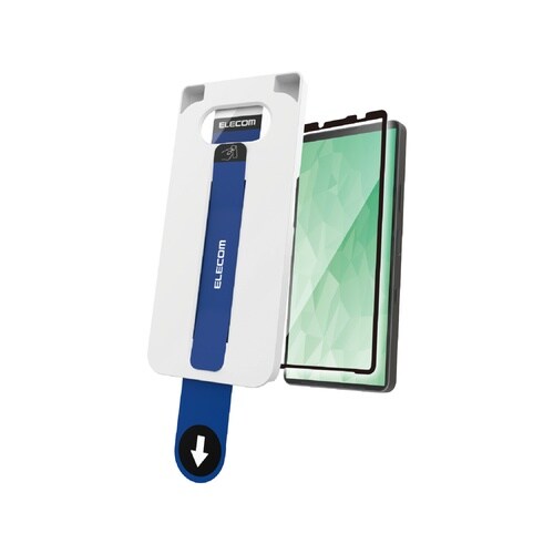 Xperia10VIIガラスフィルム 枠 高透明