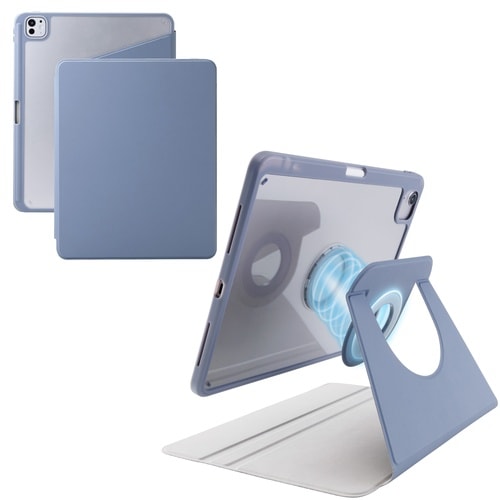 iPadProケース M4 360度回転 ブルー
