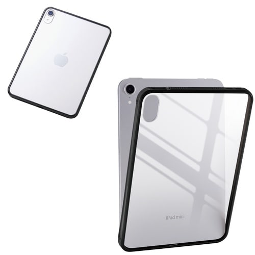 iPad miniケース 耐衝撃クリア ブラック