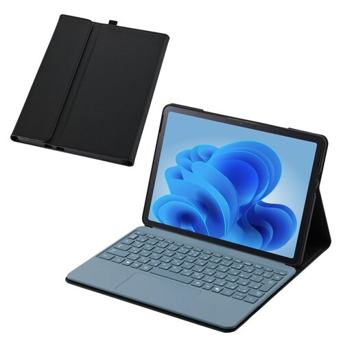 SurfacePro12ケース 薄型 ペン収納 黒