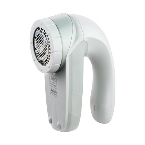 毛玉取り 電動 乾電池式 6枚刃 ブルー