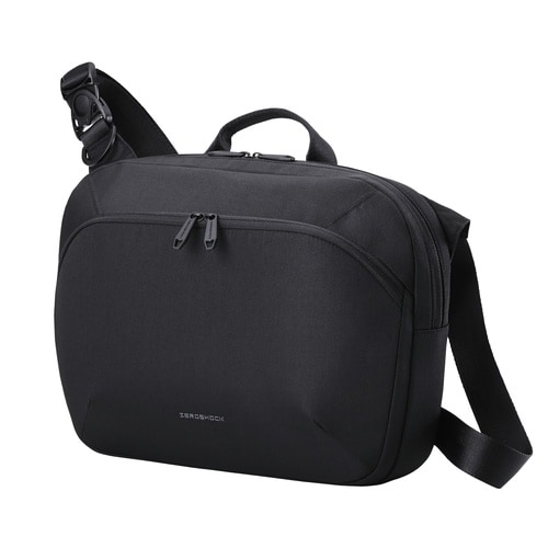 ショルダーバッグ ZEROSHOCK 衝撃吸収 黒
