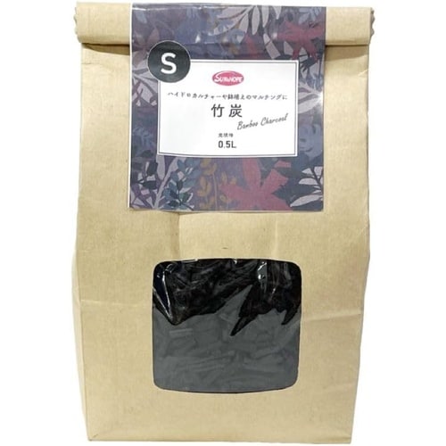 クラフト 竹炭 S粒 0.5L