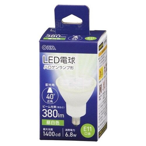LED ハロ E11 6.8W N 40