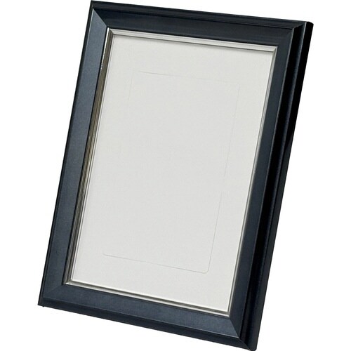 遺影額 5873 キャビネ判 ブラック×2